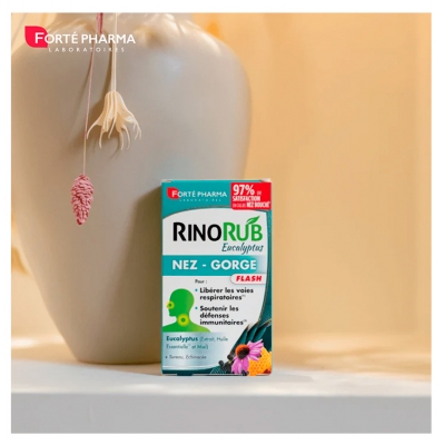 Forté Pharma RinoRub Nez-Gorge 15 Tabletek