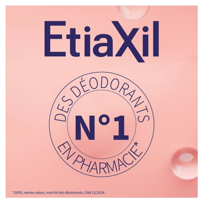 Etiaxil Anti-Transpirant Extrême 96H Roll-on Lot de 2 x 50 ml