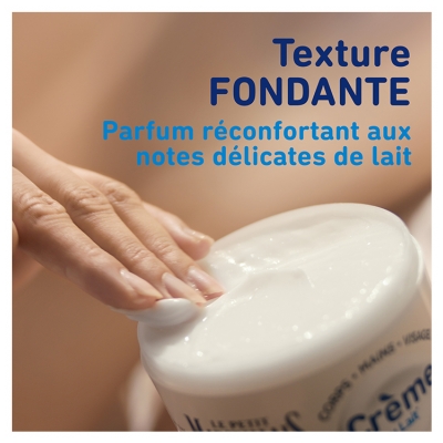 Le Petit Marseillais Crème au Lait Hydratation 48H Peaux Normales à Sèches 360 ml