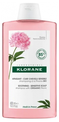 Klorane Soothing - Sensitive Hair Scalp Shampoo with Organic Peony 400ml Klorane Soothing - Sensitive Hair Scalp Shampoo with Organic Peony 400ml
