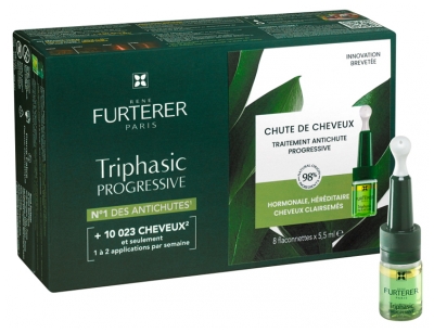 René Furterer Triphasic Progressive Anti-Hair Loss Treatment 8 x 5.5ml René Furterer Triphasic Progressive Anti-Hair Loss Treatment 8 x 5.5ml