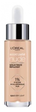 L'Oréal Paris Accord Parfait Nude Plumping Tinted Serum 30 ml - Colour: 0.5-2 Very Light