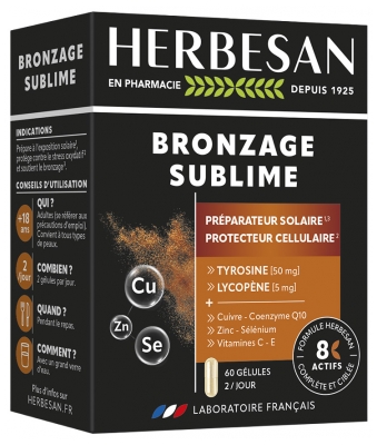 Herbesan Sublime Tanning 60 Kapsułek Herbesan Sublime Tanning 60 Kapsułek