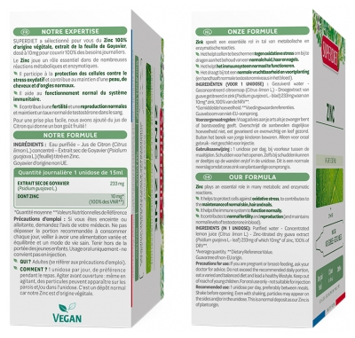 Superdiet Zinc 20 Ampoules