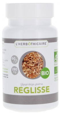 L'Herbôthicaire Licorice Organic 60 Capsules L'Herbôthicaire Licorice Organic 60 Capsules