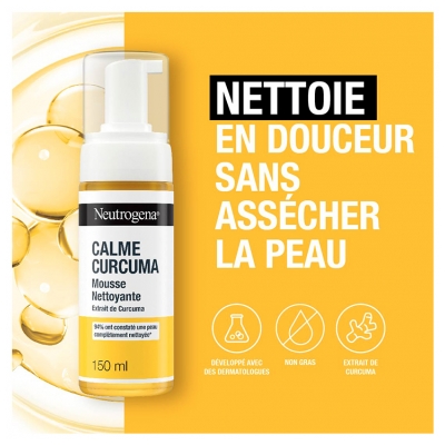 Neutrogena Calme Curcuma Mousse Nettoyante 150 ml