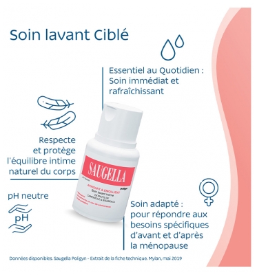Saugella Poligyn Soin Lavant Intime 100 ml