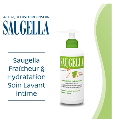 Saugella You Fresh Fraîcheur & Hydratation Soin Lavant Intime 200 ml