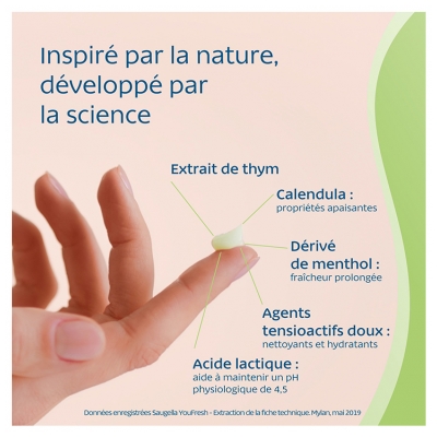 Saugella You Fresh Fraîcheur & Hydratation Soin Lavant Intime 200 ml