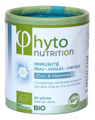 Flamant Vert Phyto Nutrition Organic Immunity 80 Kapsułek Flamant Vert Phyto Nutrition Organic Immunity 80 Kapsułek