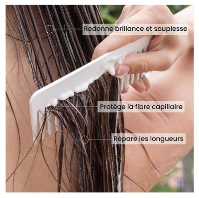 Pulpe de Vie Masque Capillaire Hydratant et Démêlant Melon 3en1 Bio 300 ml