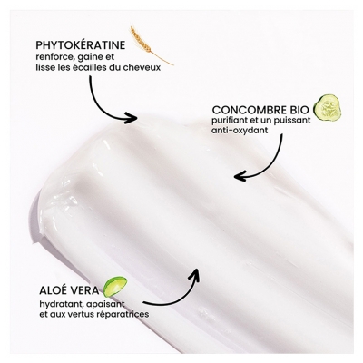 Pulpe de Vie Masque Capillaire Hydratant et Démêlant Melon 3en1 Bio 300 ml
