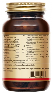 Solgar B-Complex Stress Formula 90 Comprimés