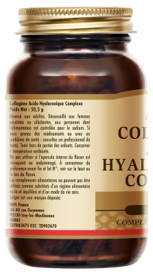 Solgar Acide Hyaluronique 120 mg 30 Comprimés