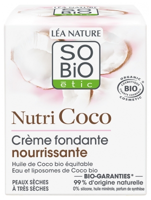 Léa Nature SO BIO étic Nutri Coco Organiczny Odżywczy Krem Topniejący 50 ml Léa Nature SO BIO étic Nutri Coco Organiczny Odżywczy Krem Topniejący 50 ml