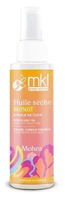 MKL Green Nature Mohea Huile Sèche Monoï & Huile de Coco 100 ml MKL Green Nature Mohea Huile Sèche Monoï & Huile de Coco 100 ml