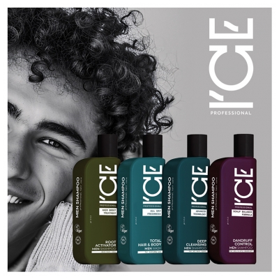 ICE Professional Men 2in1 Daily Shower Shampoo 250 ml