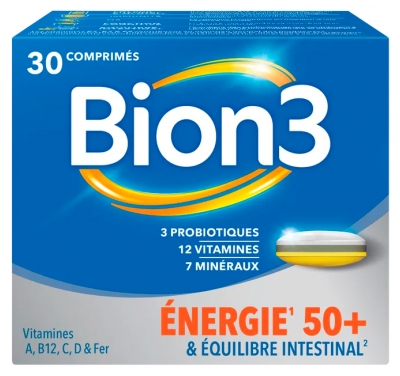 Bion 3 Energy 50+ 30 Tabletek Bion 3 Energy 50+ 30 Tabletek