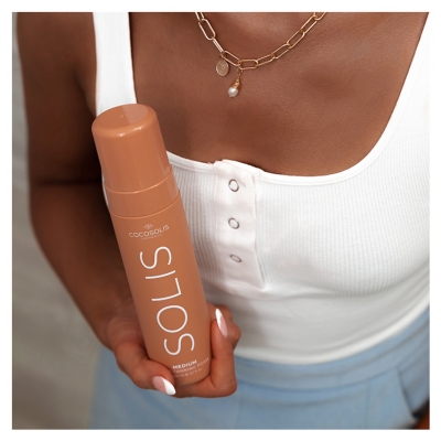 Cocosolis Dark Self-Tanning Foam 200ml - Colour: Medium