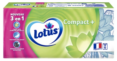 Lotus Compact + 6 Opakowań po 7 Chusteczek Lotus Compact + 6 Opakowań po 7 Chusteczek