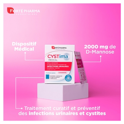 Forté Pharma Cystima Médical 14 Sachets