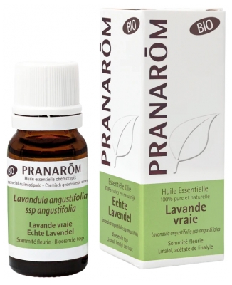 Pranarôm Olejek Eteryczny z Prawdziwej Lawendy (Lavandula Angustifolia) Bio 10 ml Pranarôm Olejek Eteryczny z Prawdziwej Lawendy (Lavandula Angustifolia) Bio 10 ml