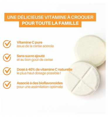 Orthonat Acérola 1000 100 Comprimés