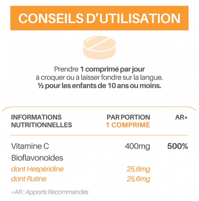 Orthonat Acérola 1000 100 Comprimés