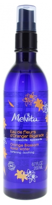 Melvita Organic Orange Blossom Floral Water Spray Bottle 200ml Melvita Organic Orange Blossom Floral Water Spray Bottle 200ml