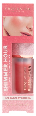 Profusion Cosmetics Shimmer Hour Liquid Blush 6 ml - Colour: Strawberry Mimosa