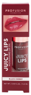 Profusion Cosmetics Juicy Lip Nourishing Tinted Lip Oil 5.2 ml - Colour: Black Cherry