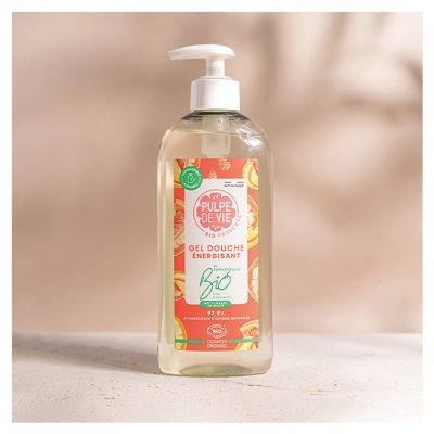 Pulpe de Vie Energetyzujący Organiczny żel pod Prysznic Grejpfrut 400 ml