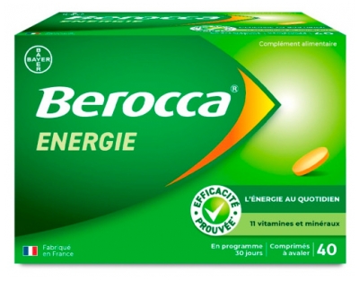 Berocca Energy 40 Tabletek do Połykania Berocca Energy 40 Tabletek do Połykania