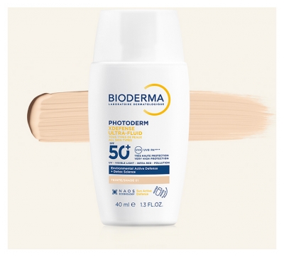 Bioderma Photoderm XDefense Ultra-Fluid SPF50+ Tinted 40 ml - Barwa: 01