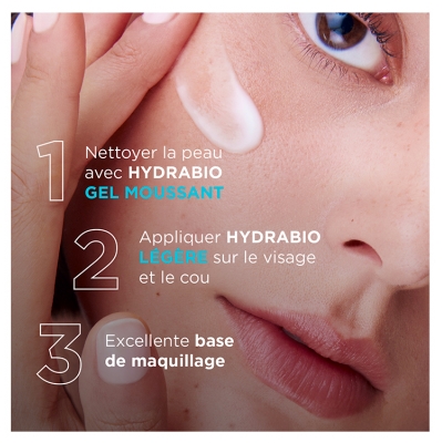 Bioderma Hydrabio Crème d'Eau Hydratante Légère 72H 40 ml
