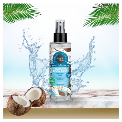 Organic Shop Body Desserts Moisturizing Body Mist Coconut Milk 200 ml