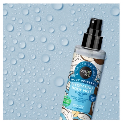 Organic Shop Body Desserts Moisturizing Body Mist Coconut Milk 200 ml