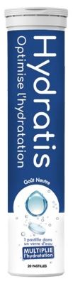Hydratis Hydration Solution 20 Tabletek Musujących - Aromat: Neutralny Hydratis Hydration Solution 20 Tabletek Musujących - Aromat: Neutralny