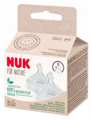 NUK Nature Sense 2 Silicone Teats NUK Nature Sense 2 Silicone Teats