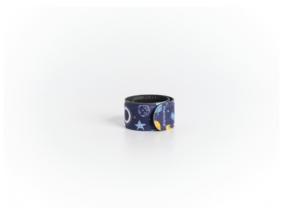 Manouka Junior Mosquito Repellent Wristband + 6 ml Refill - Model: Space
