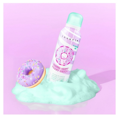 Inuwet Mousse de Douche Parfumée & Colorée Donut 200 ml