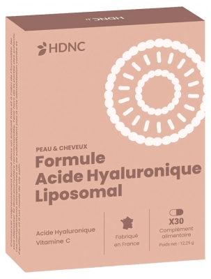 H.D.N.C Liposomalna Formuła Kwasu Hialuronowego 30 Kapsułek H.D.N.C Liposomalna Formuła Kwasu Hialuronowego 30 Kapsułek