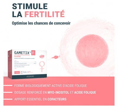 Densmore Gametix F Fertilité 30 Sachets
