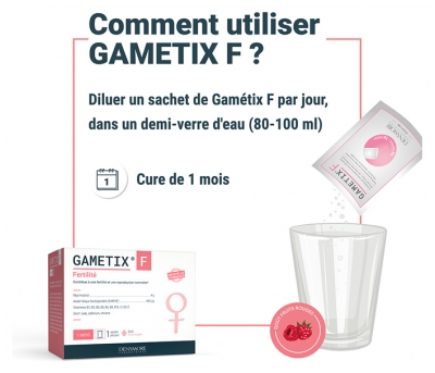 Densmore Gametix F Fertilité 30 Sachets