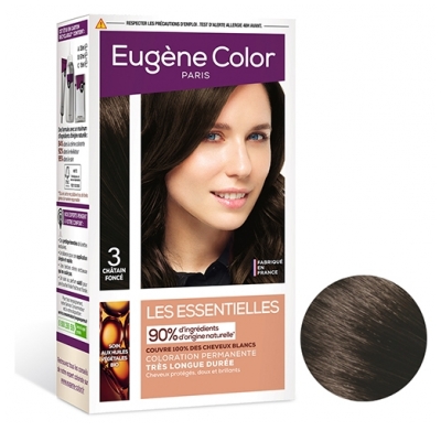 Eugène Color - Les Essentielles Very Long-Lasting Permanent Haircolor - Hair Colour: 3 Dark Brown Eugène Color - Les Essentielles Very Long-Lasting Permanent Haircolor - Hair Colour: 3 Dark Brown
