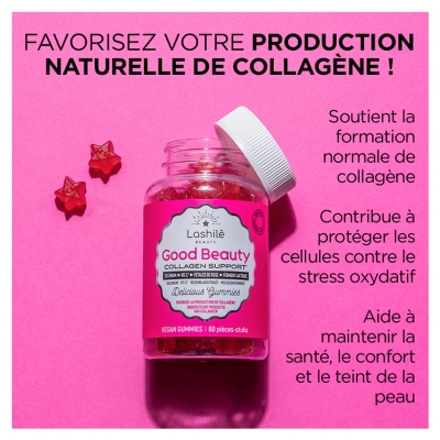 Lashilé Beauty Good Beauty Collagen Support 60 Gummies