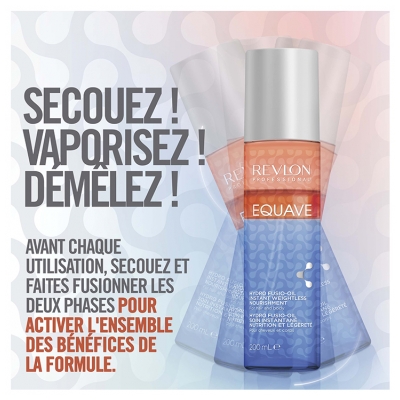 Revlon Professional Equave Hydro Fusio-Oil Soin Instantané Nutrition et Légèreté 200 ml