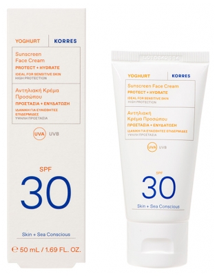 Korres Yoghurt Sun Face Cream SPF30 50ml