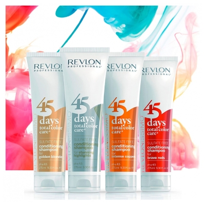 Revlon Professional 45 Days Revlonissimo Copper Hair Conditioning Shampoo 275 ml