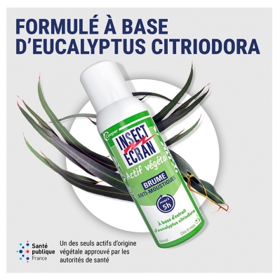 Insect Ecran Brume Anti-Moustiques Actif d'Origine Végétale 100 ml